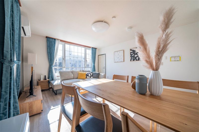 Dining table and chairs