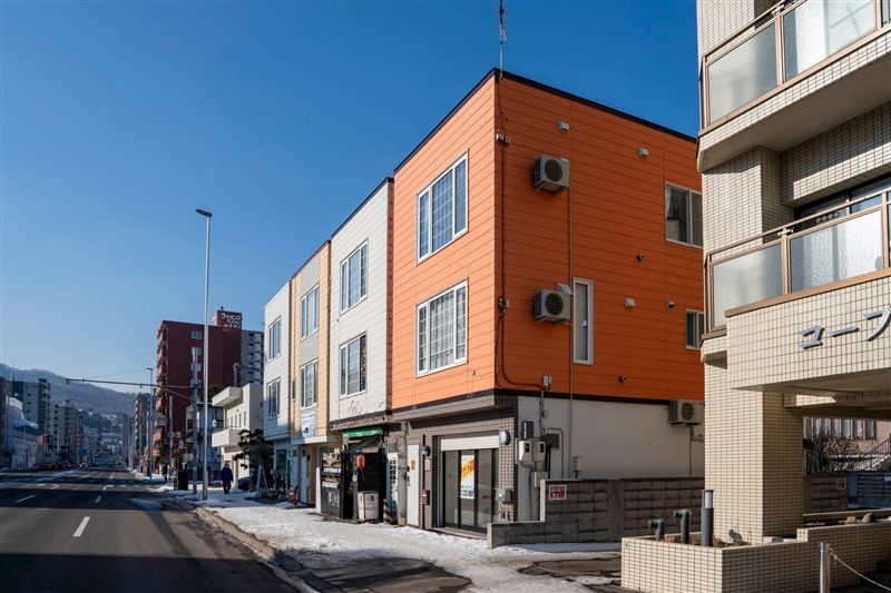 Exterior of the building